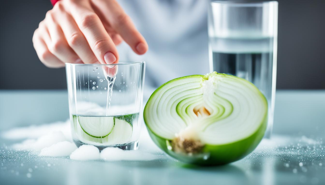 onion water for respiratory symptoms